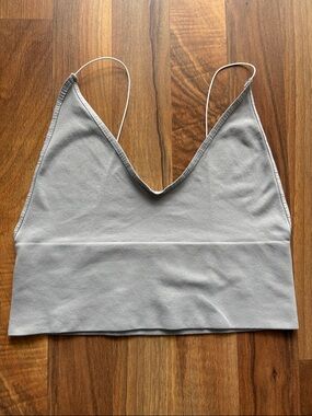 Intimately by Free People Woman’s Ribbed V-Neck Brami top Size M/L